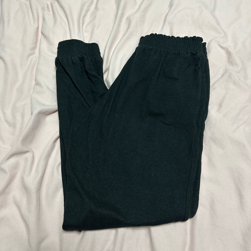 Maurices Lakeside Smocked Black Joggers